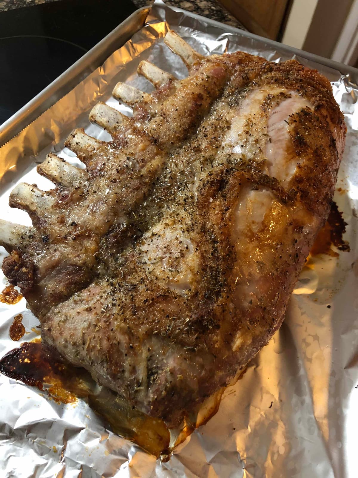 Roasted Pork Rack